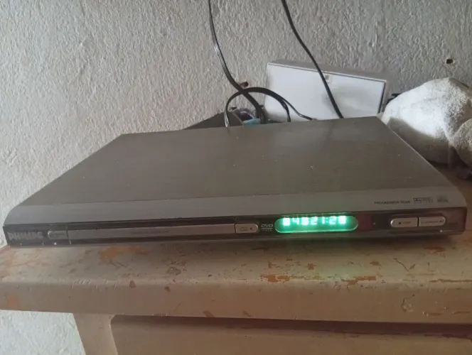 DVD Player Philips DVP530/BK - Leitor de Filmes e Músicas