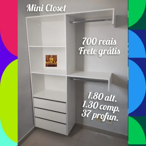 Promoção mini closet