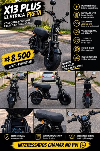 Scooter eletrica 