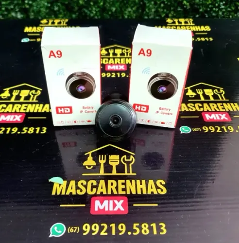 Mini Câmera Wifi Discreta e Compacta Cod: 0196