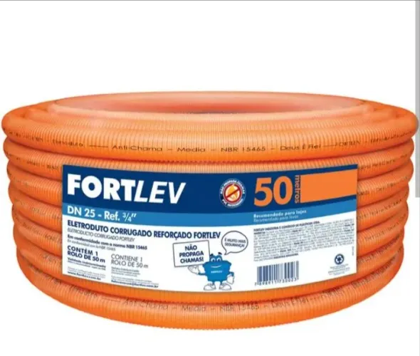 Conduítes Corrugado 3/4 Fortlev
