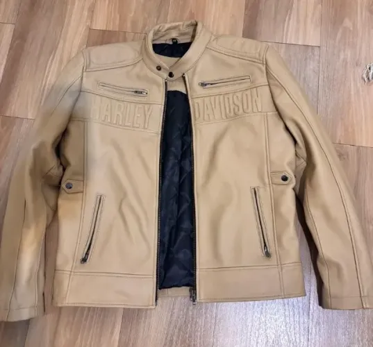 Jaqueta de Couro Harley Davidson