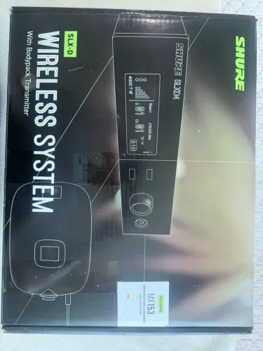 Microfone shure SLXD4 Lapela