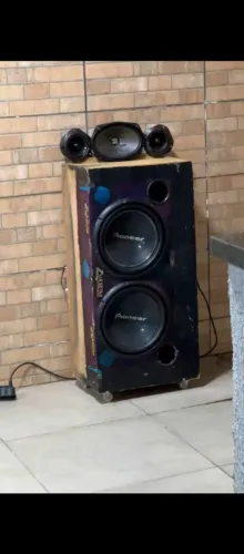 Residencial caixa de som 