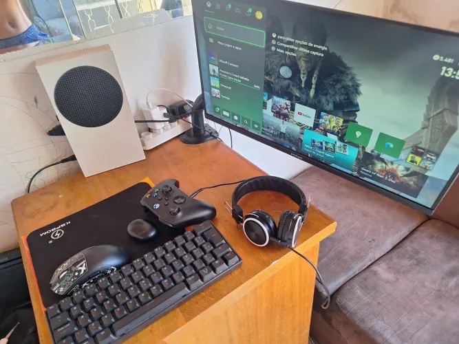 Setup Xbox Series S completo 