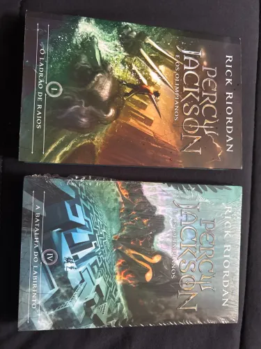 PERCY JACKSON E OS OLIMPIANOS I E IV