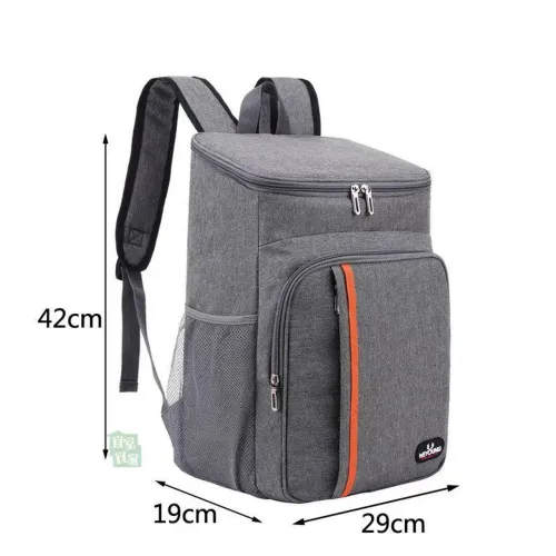 Mochilas térmicas de costa com diversos espaços