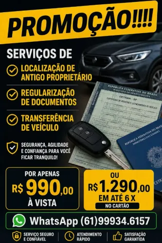 Transferência de veiculo e localização de antigo proprietário 