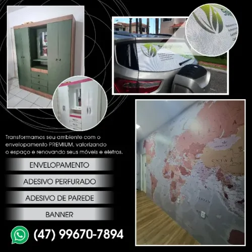 Adesivos e envelopamento