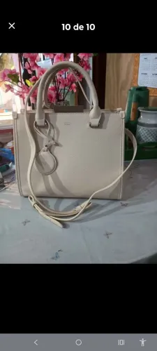Bolsa AREZZO WHITE NUDE