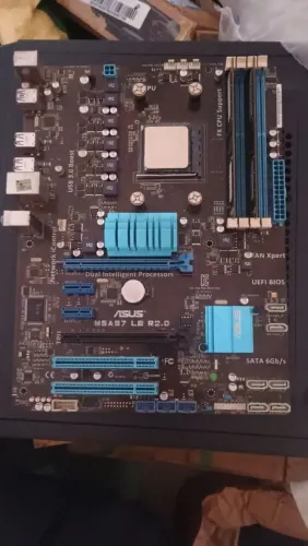 Kit placa mãe + FX + 8gb de ram 