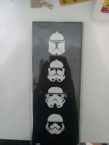 Quadro de metal Star Wars Stormtroopers