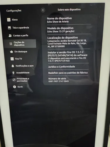 Echo Show 15 (1ª geração)
