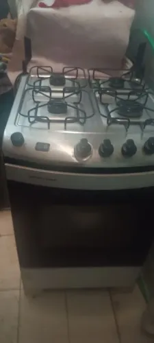 Fogão Brastemp Clean 4 Bocas - Adaptado p/ Gas Encanado