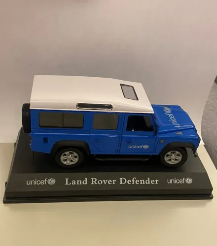 Carro Land Rover UNICEF - Item Raro de Colecionador.