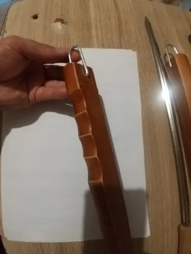 Vendo kit pra churrasco marca Mor em inox e madeira 