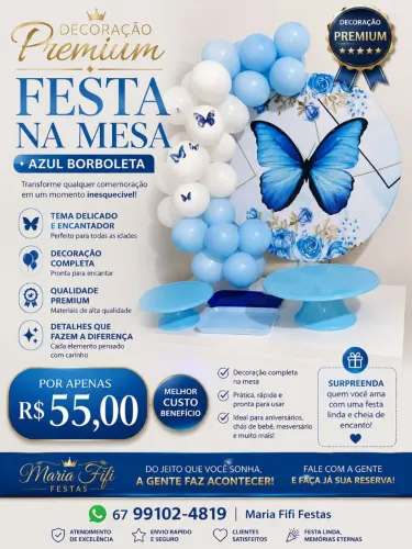 ? Transforme sua comemoração em um momento inesquecível com a Maria Fifi Festas! ?