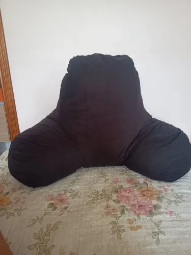 Encosto Dino Ortobom de Veludo para cama e ou sofá
