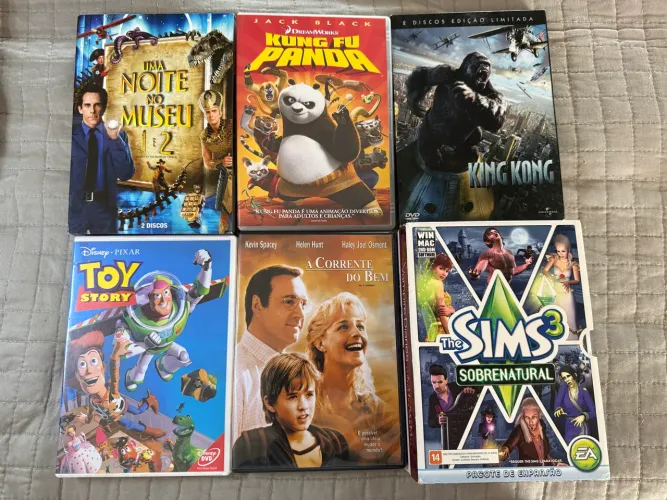 DVDs Diversos - A partir de 20 reais!