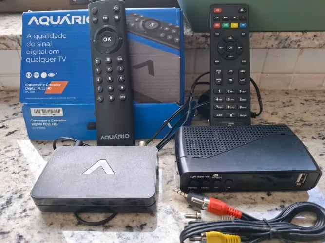 Conversor e gravador digital full HD aquario