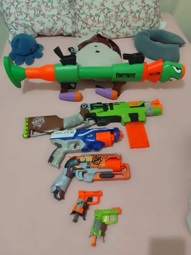 Nerfs originais lança míssel fortenite 