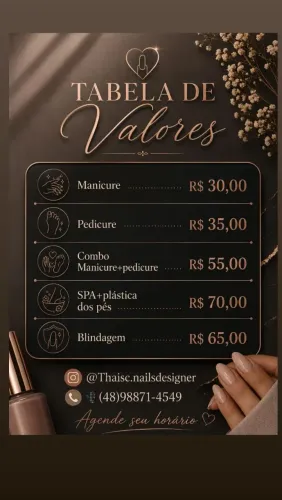 Manicure e pedicure a domicílio 