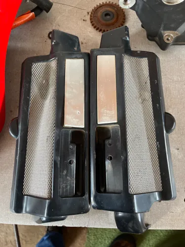 Aletas do radiador Yamaha moto V Max 1200