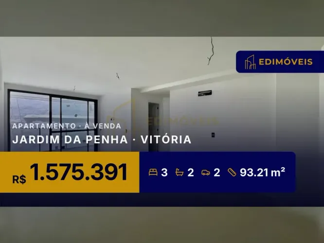 Apartamento em Jardim da Penha: 3 Suítes e Alto Padrão de Acabamento