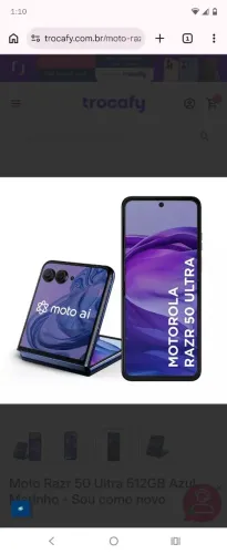 Celular razer 50 ultra