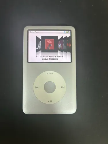 iPod Classic 6ª Geração 160GB Prata - Original e Funcionando Perfeitamente