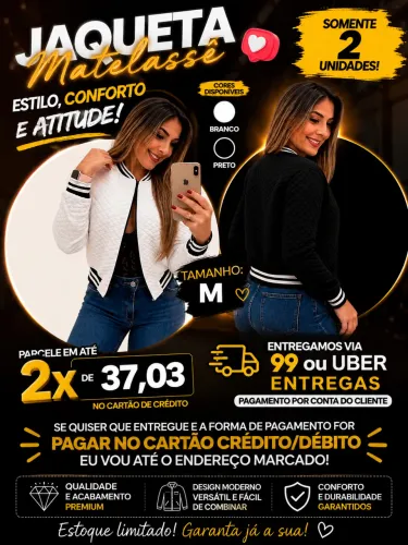 ?Jaquetinha Matelassê ?