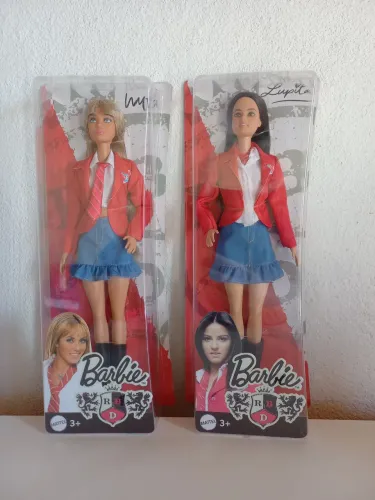 Boneca Barbie RBD Rebelde Mia e Lupita