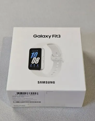 (novo) Samsung Galaxy Fit3 Original! Cor Prata! Display AMOLED| Novo! Lacrado!