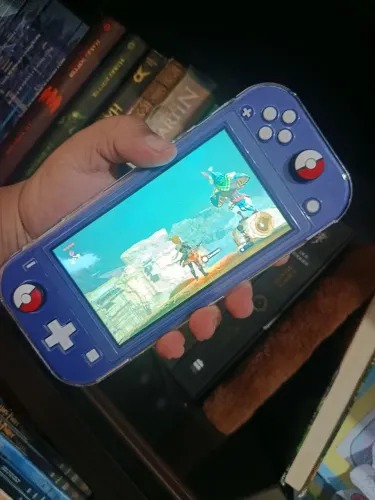 Nintendo Switch Lite Desbloqueado Apenas 1 Mês de Uso