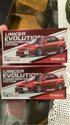 Miniatura Lancer Evolution HEC2026 Pop Race / Works Model