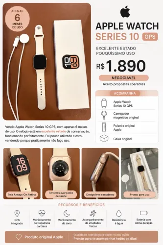Apple Watch Series 10 -GPS