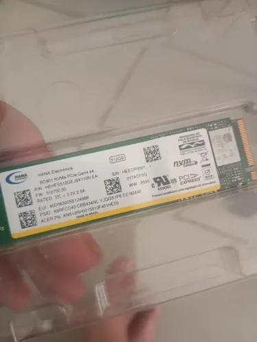 Ssd nvm de 512 gb