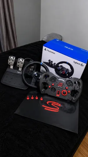 Volante G29 novo com addon de formula 1, Aceito cartão em ate 12x