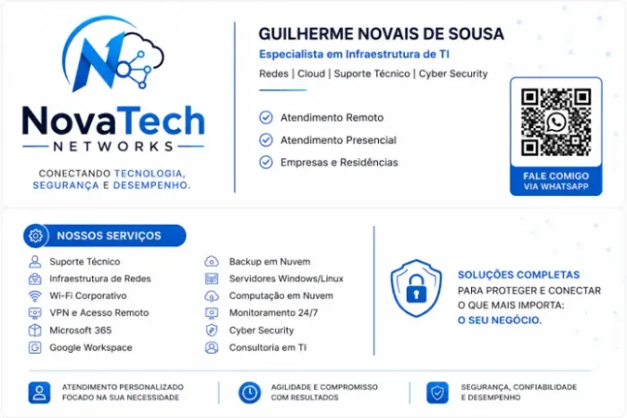 Infraestrutura de Redes - NovaTech Networks