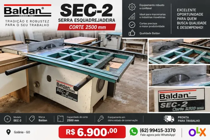 Serra Esquadrejadeira Sec 2