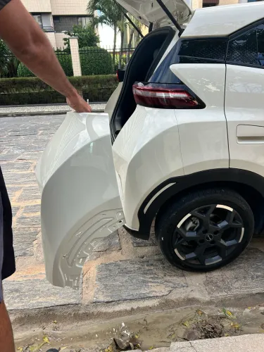 Par de Pára-choque traseiro BYD mini Dolphin