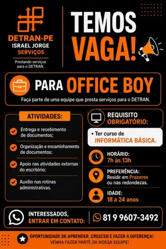 Office boy