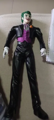 Boneco Coringa DC Comics semi novo em ótimo estado Bandeirante 5 pontos de articulação 