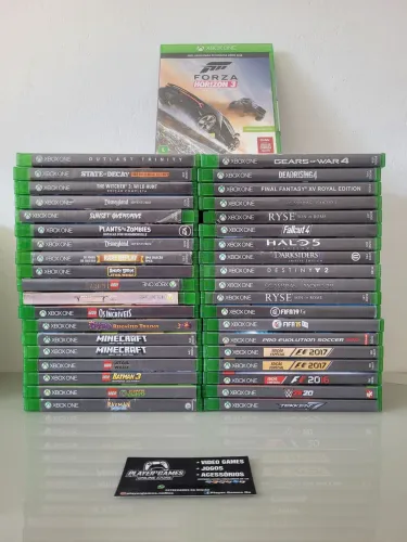 Jogos Originais Xbox One a partir de R$50,00 (Aceito Cartão)