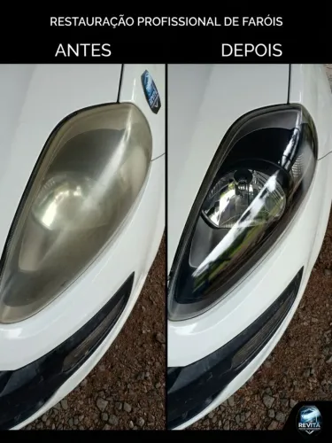Restauração de faróis automotivos