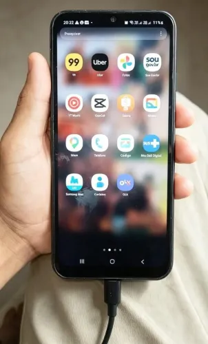 Vende_se celular Galaxy A14 tudo novo 100%De bateria tudo ok