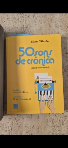 LIVRO usado 50 sons de crônicas
