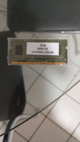 Memória ram 2gb ddr3