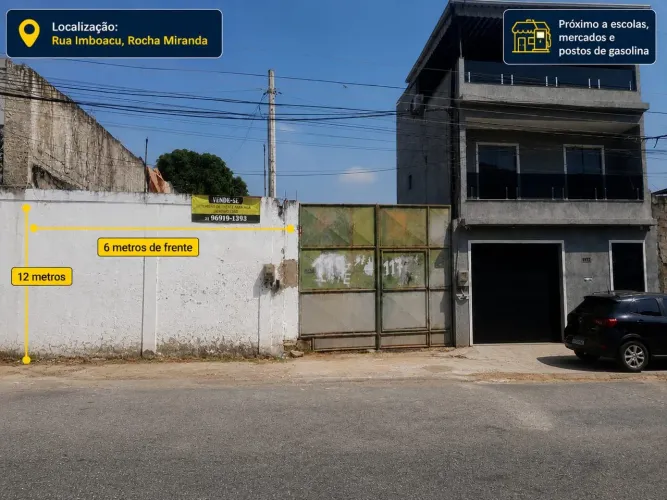 TERRENO EM ROCHA MIRANDA 