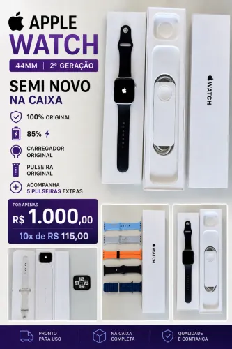Apple Watch SE 2 geração 44mm 100% original